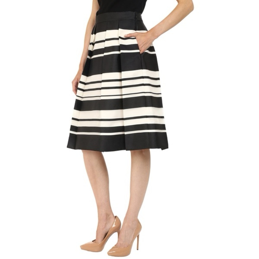 NWY $368 Kate Spade Cape Stripe Organza Skirt